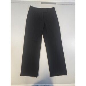 Max Studio Petite Black Wide Leg Dress Pants Trousers 6P 2708G01P